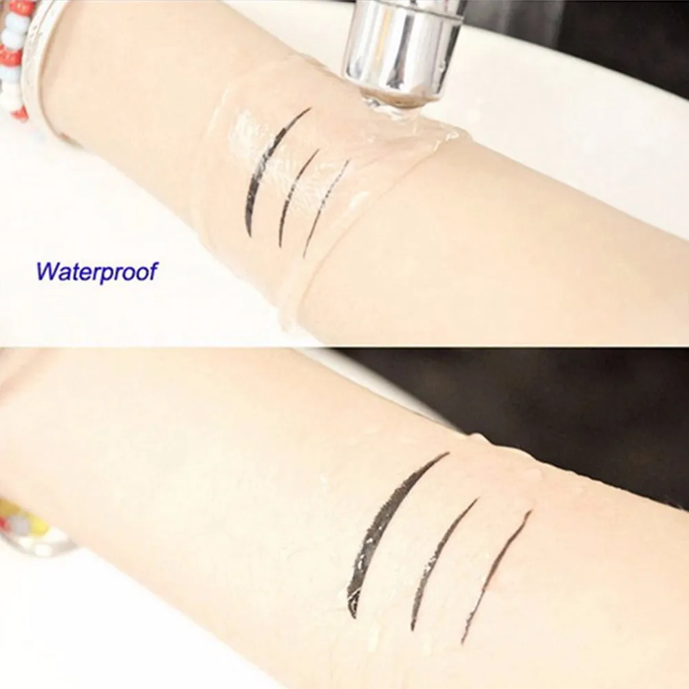 1 PCS HOT Women Lady Beauty Makeup Black Eyeliner Waterproof Long-lasting Liquid Eye Liner Pencil Pen Make Up Cosmetic Cute Tool