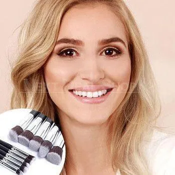 10 Pcs Professional Makeup Brush Set