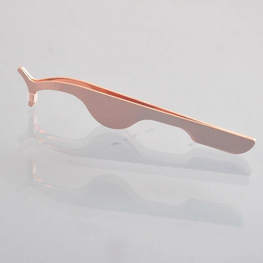 10pcs/pack wholesale eyelash curler eyelashes tweezers custom logo 3d
