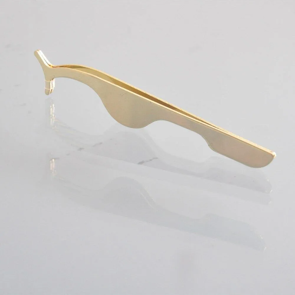 10pcs/pack wholesale eyelash curler eyelashes tweezers custom logo 3d