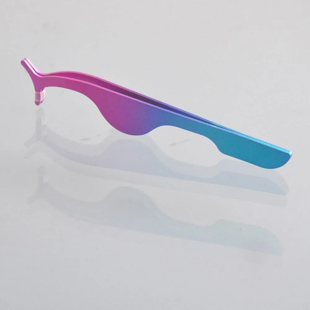 10pcs/pack wholesale eyelash curler eyelashes tweezers custom logo 3d