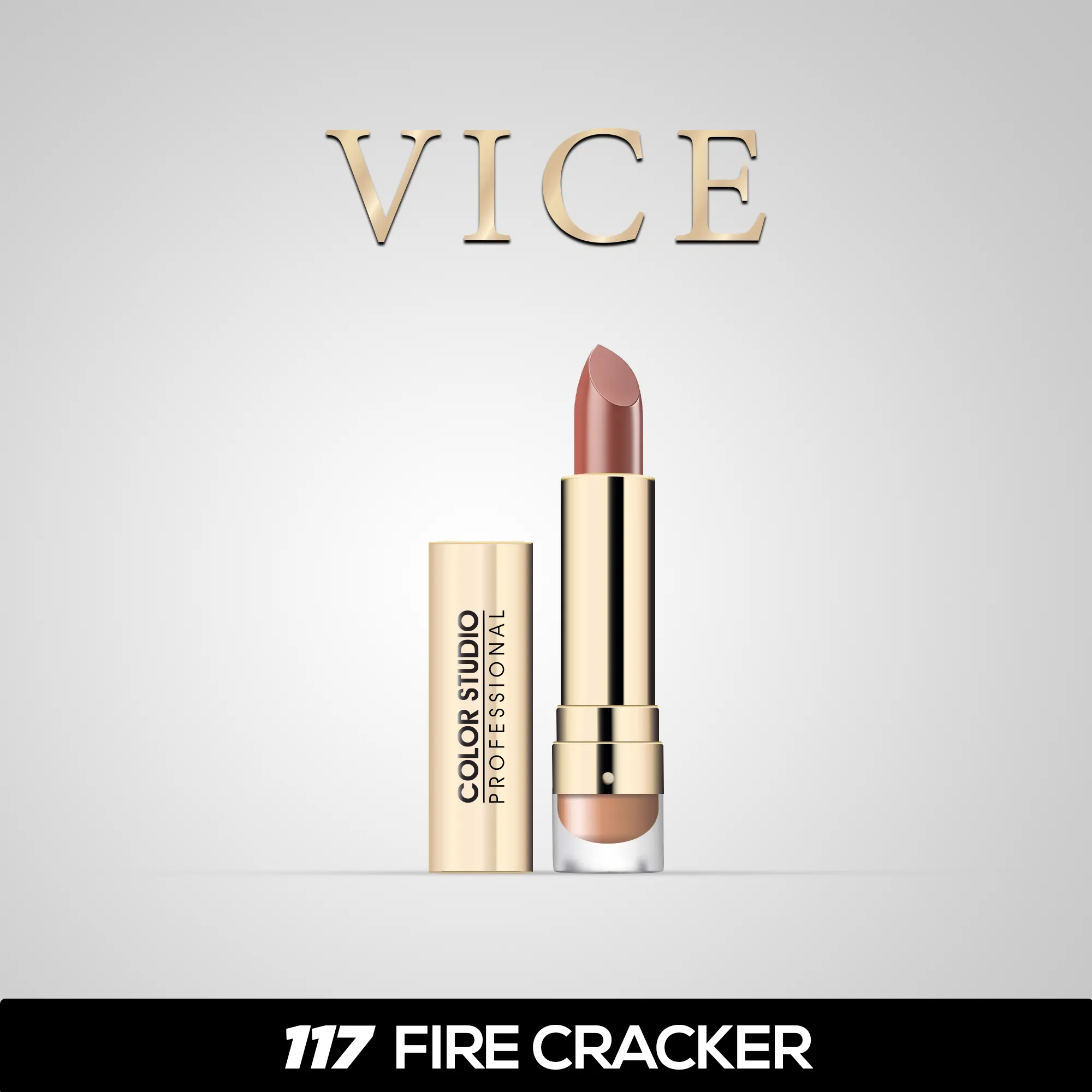 117 Firecracker Color Play Vice Lipstick