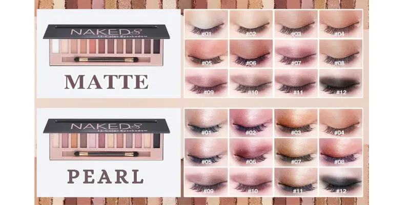 12 Color Eyeshadow Palette Cruelty Free