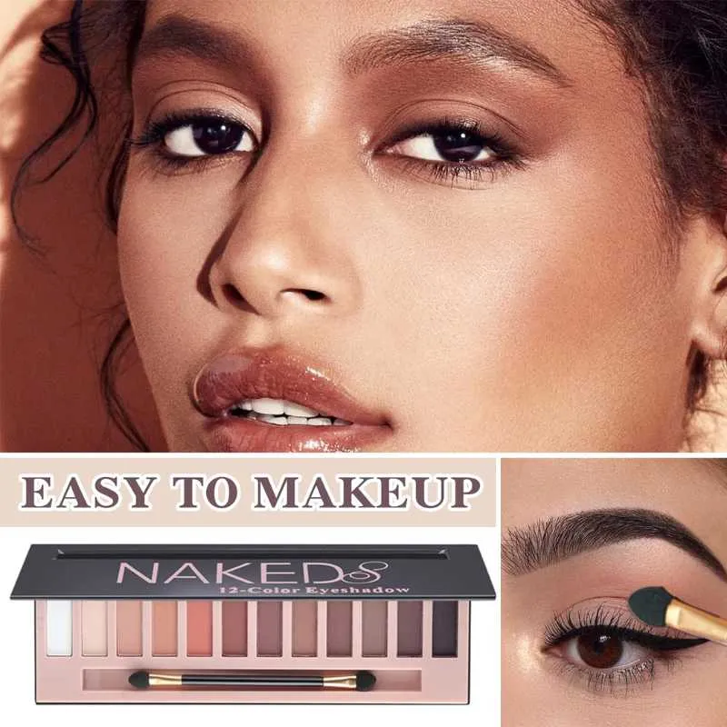 12 Color Eyeshadow Palette Cruelty Free