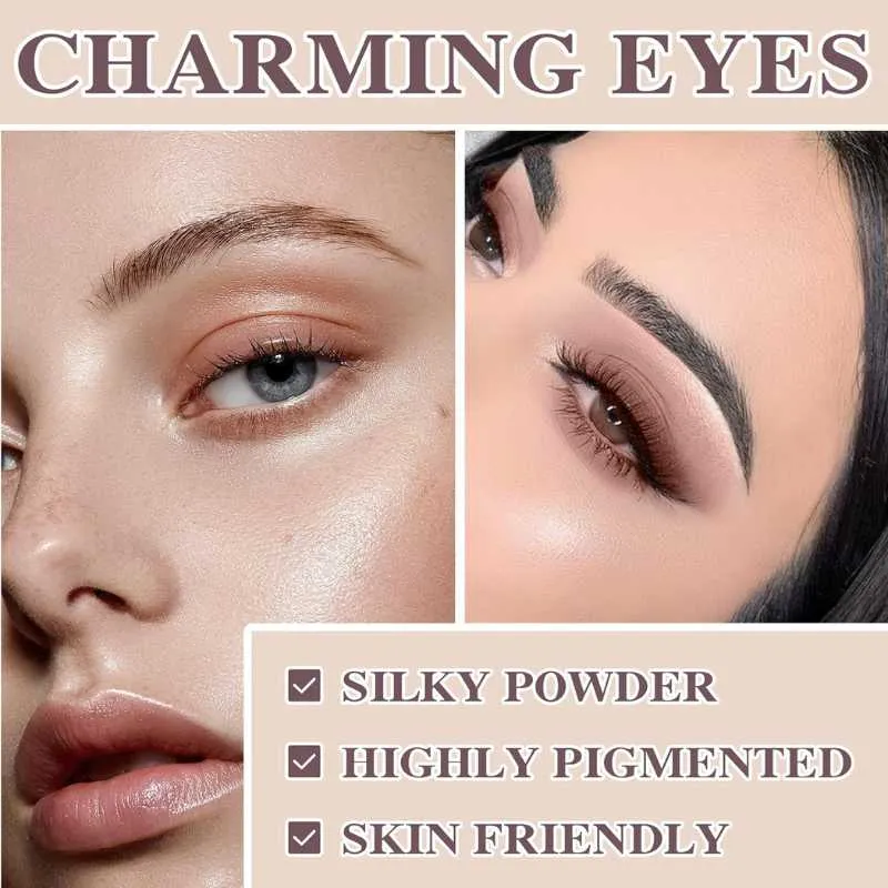 12 Color Eyeshadow Palette Cruelty Free
