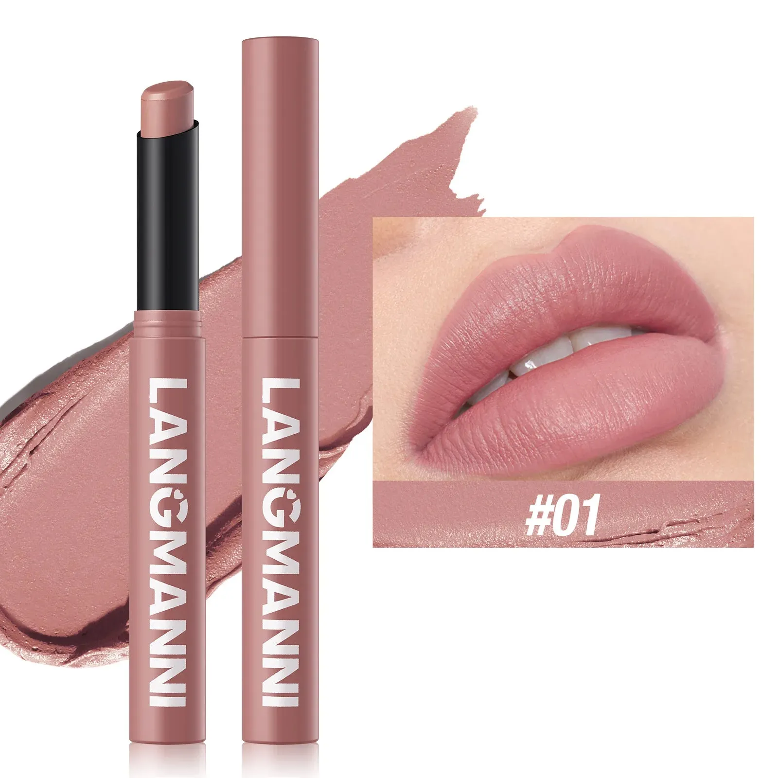 12 Colors Matte Waterproof Lipstick Pen