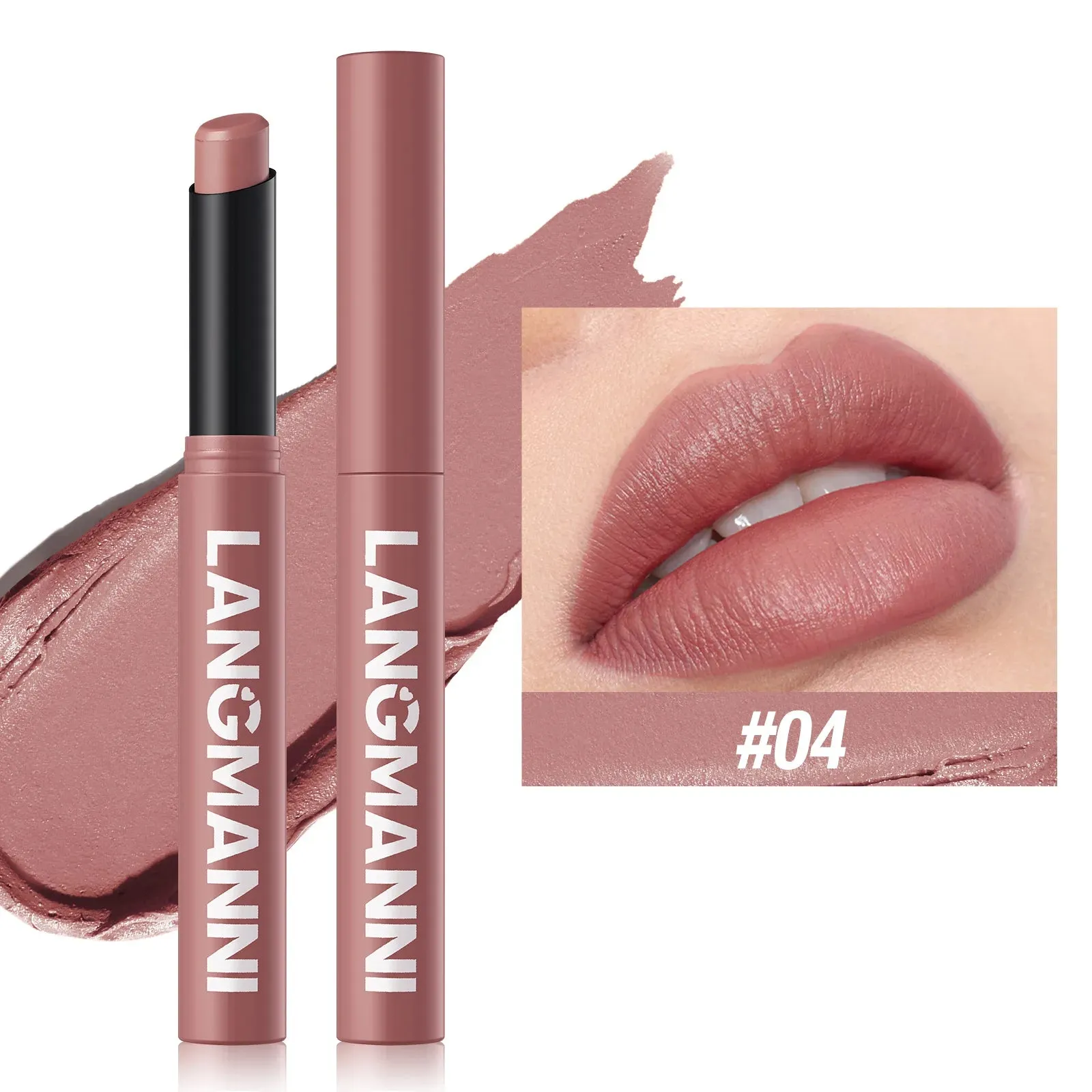 12 Colors Matte Waterproof Lipstick Pen