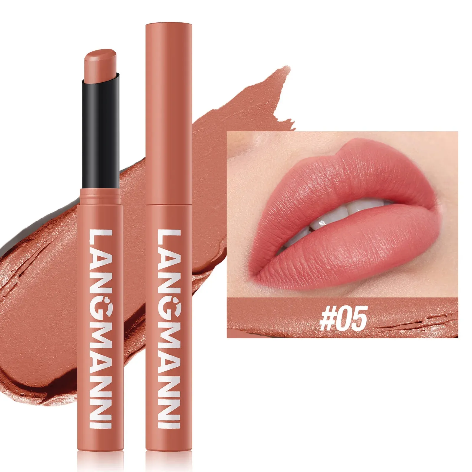 12 Colors Matte Waterproof Lipstick Pen