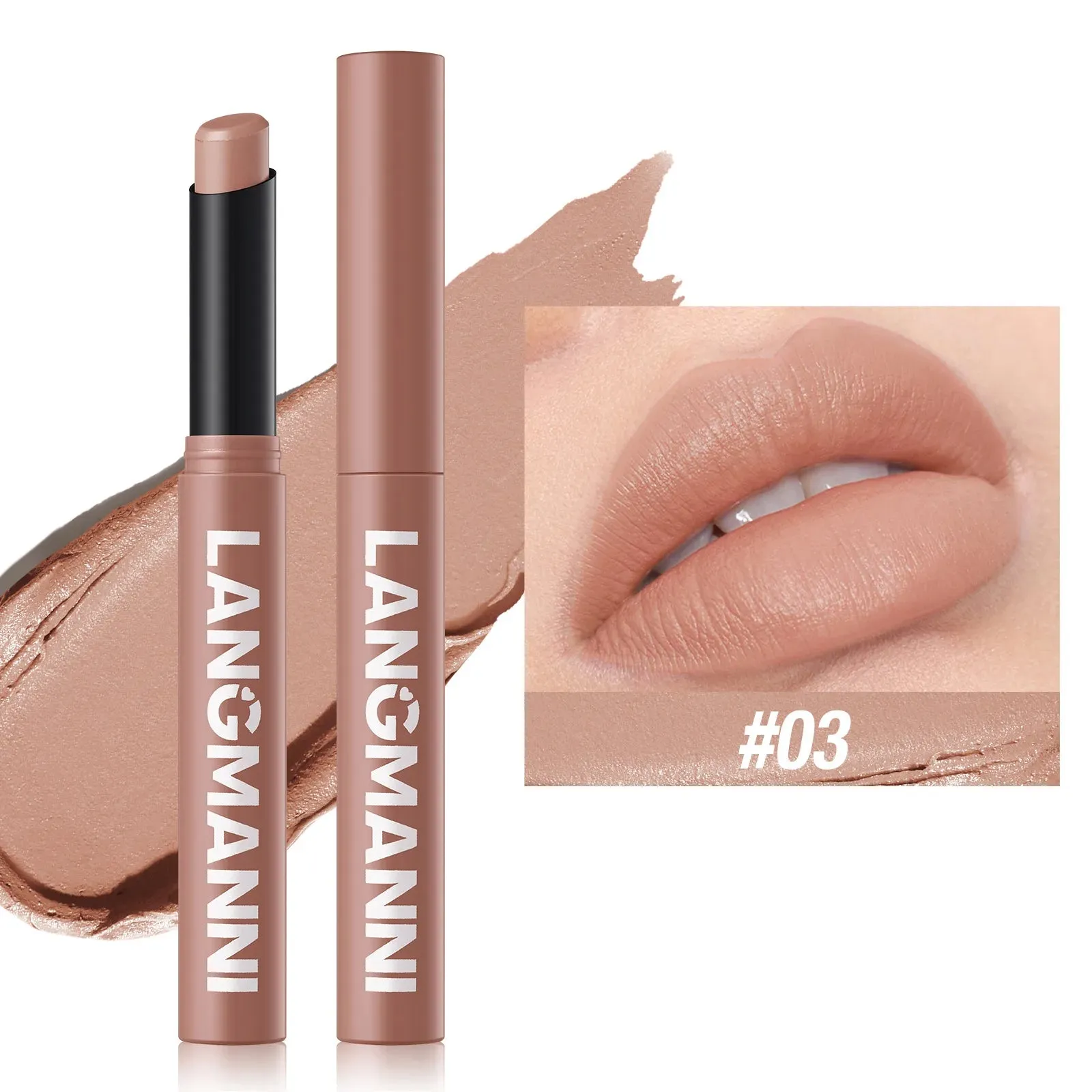 12 Colors Matte Waterproof Lipstick Pen