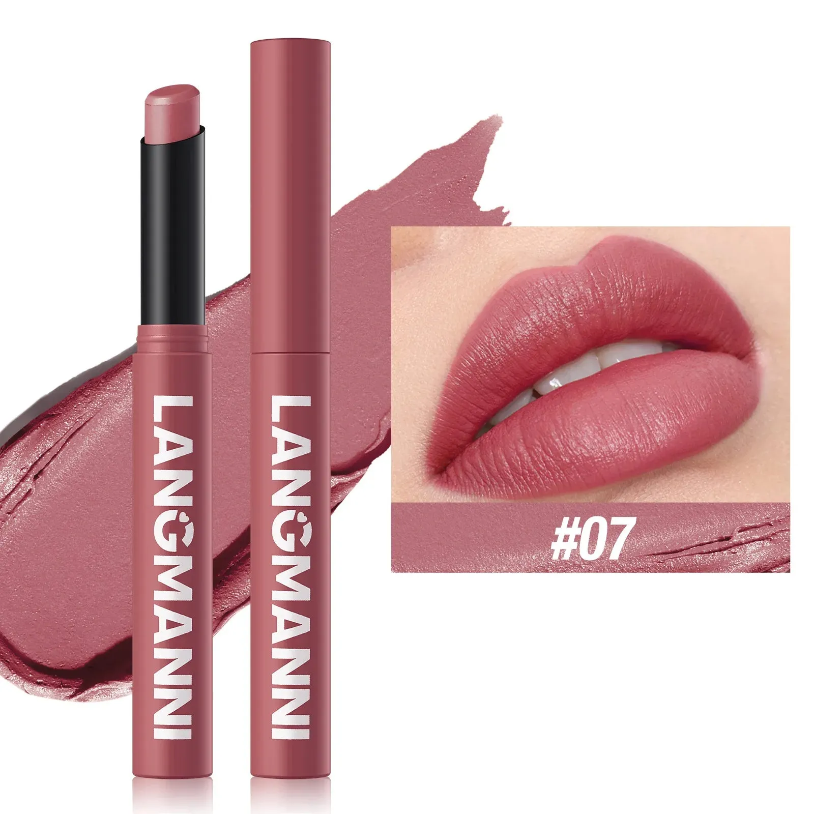 12 Colors Matte Waterproof Lipstick Pen