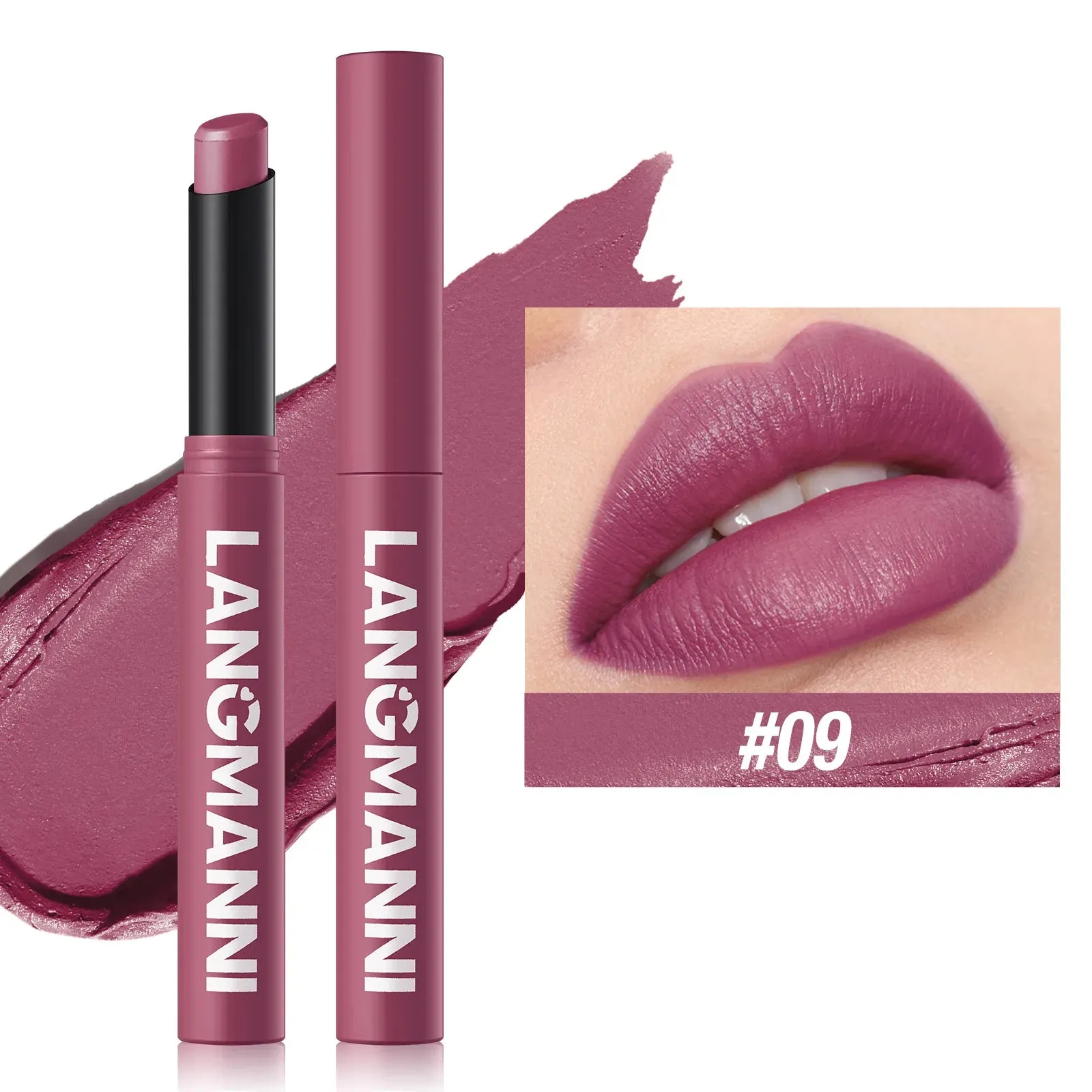 12 Colors Matte Waterproof Lipstick Pen