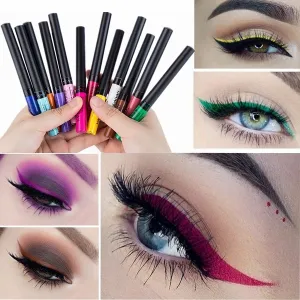 15 Colors Matte Color Liquid Eyeliner Pencil Eyeliner