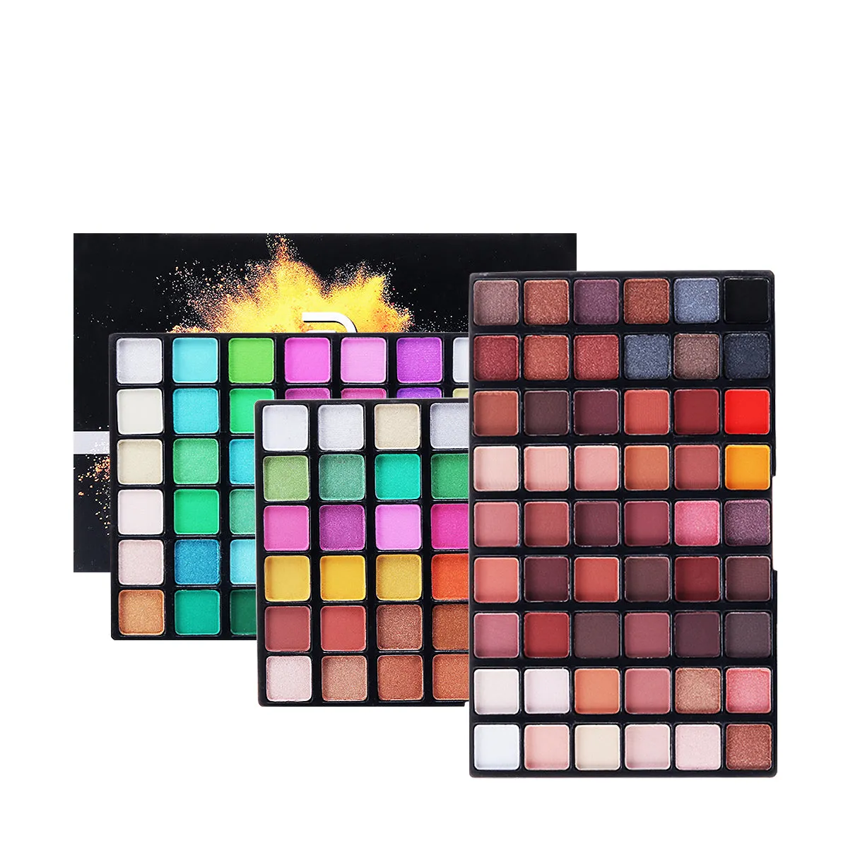 162 Colors Eye shadow Palette, Bold and Bright Collection