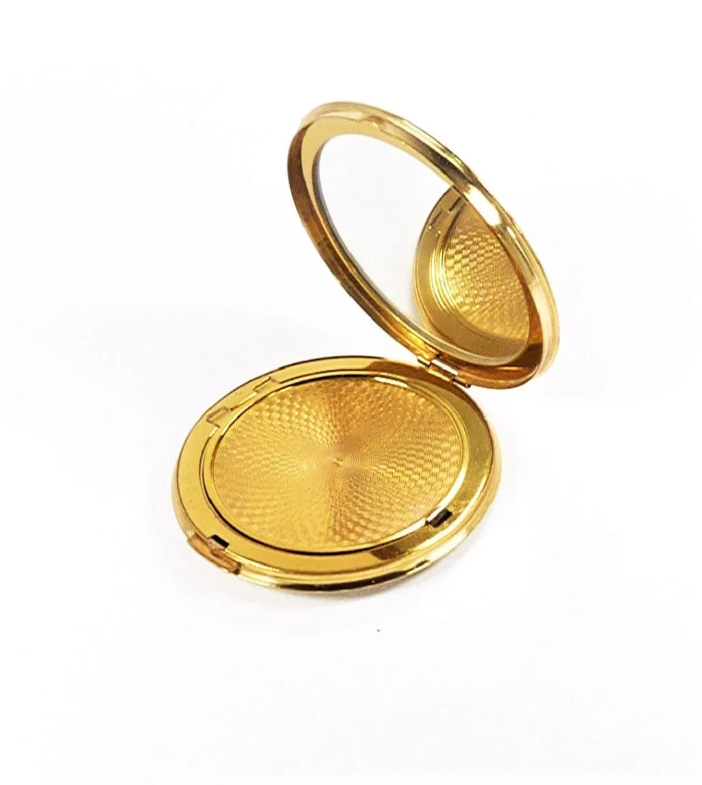 1950s Melissa Brand Lucite Loose Foundation Powder Compact For Max Factor Loose Powder Translucent