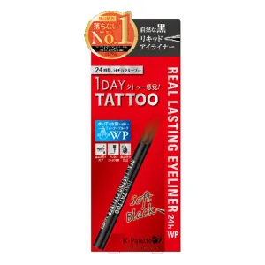 1Day Tattoo Real Lasting Eyeliner 24H Soft Black
