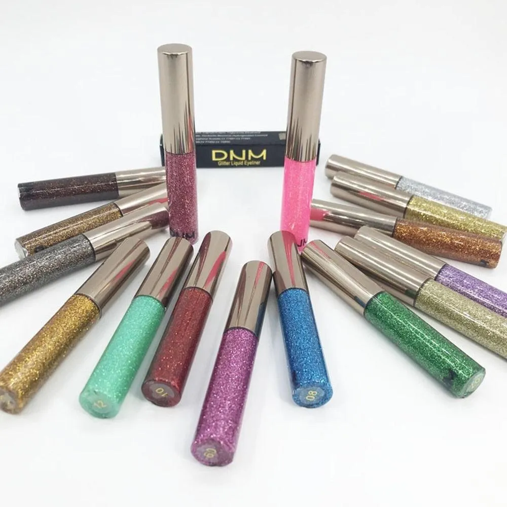 1Pcs Glitter Eyeliner Liquid Pencil Longlasting Eye Makeup Gorgeous Charming Cosmetic Tools 16 Colors Liquid Pigment Pencil