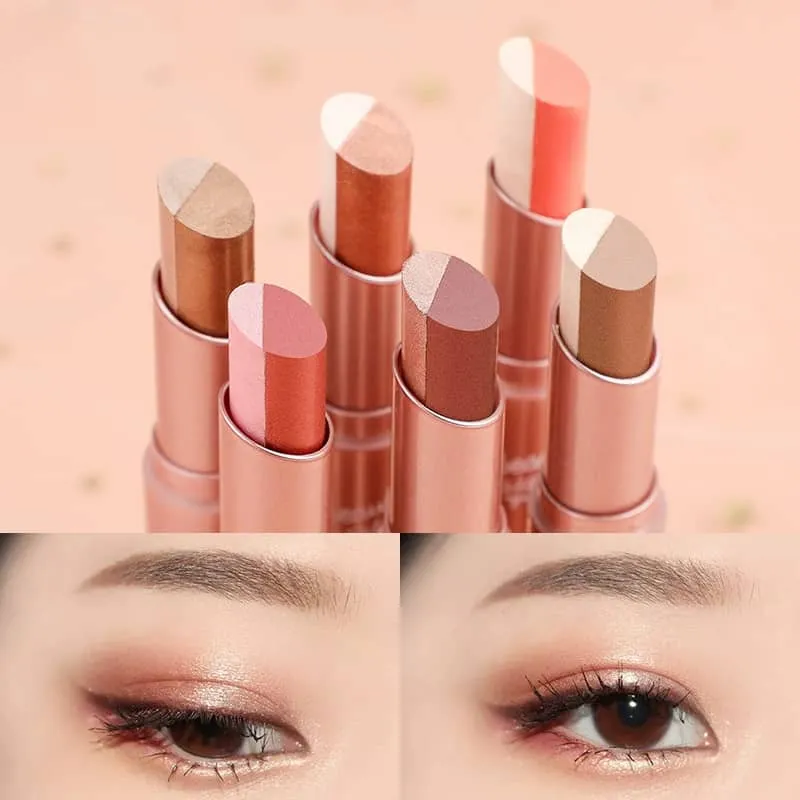 2-color Lazy Eyeshadow Stick - ES01