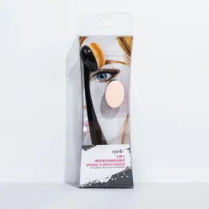 2-in-1 Interchangeable Sponge & Brush Head