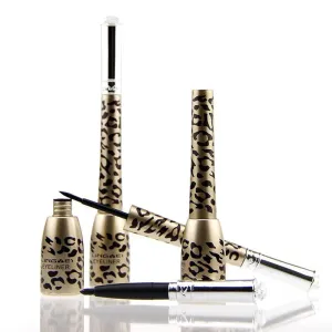 2-in-1 Leopard Print Shell Liquid Eyeliner & Eyeliner Pencil Pen