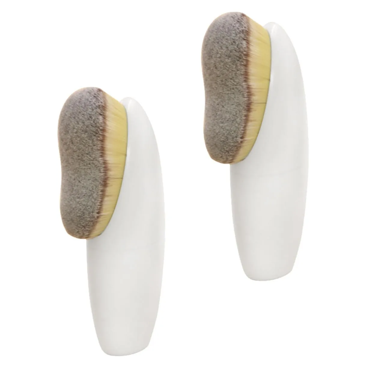 2pcs Makeup Brushes Loose Powder Foundation Brushes for Women Face Beauty Tools for Application Makeup Supplies