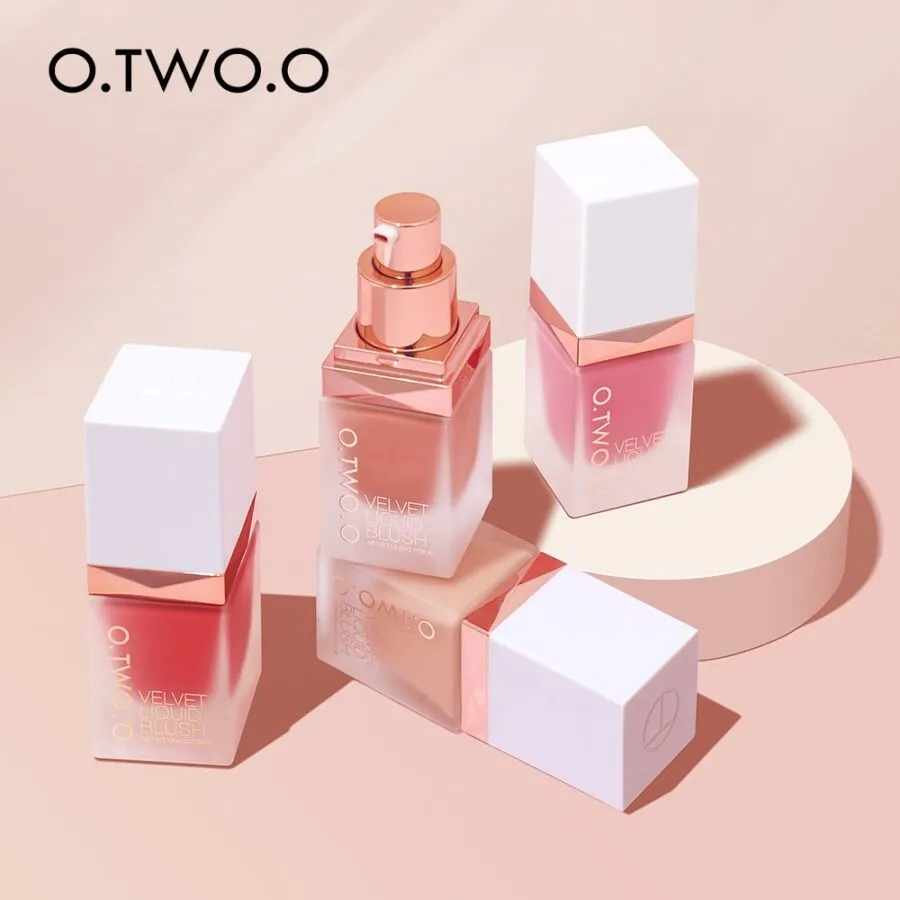 (3 in 1 Combo) O TWO O Liquid Blush Shade (1-3-5)