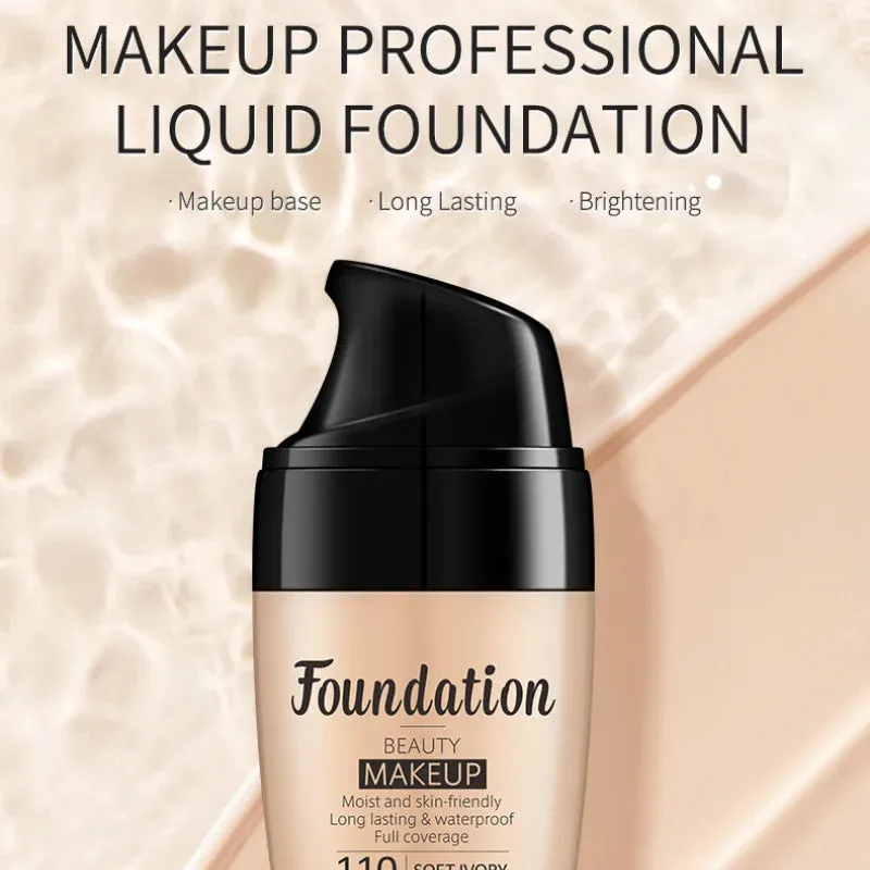 30ml Waterproof Liquid Foundation