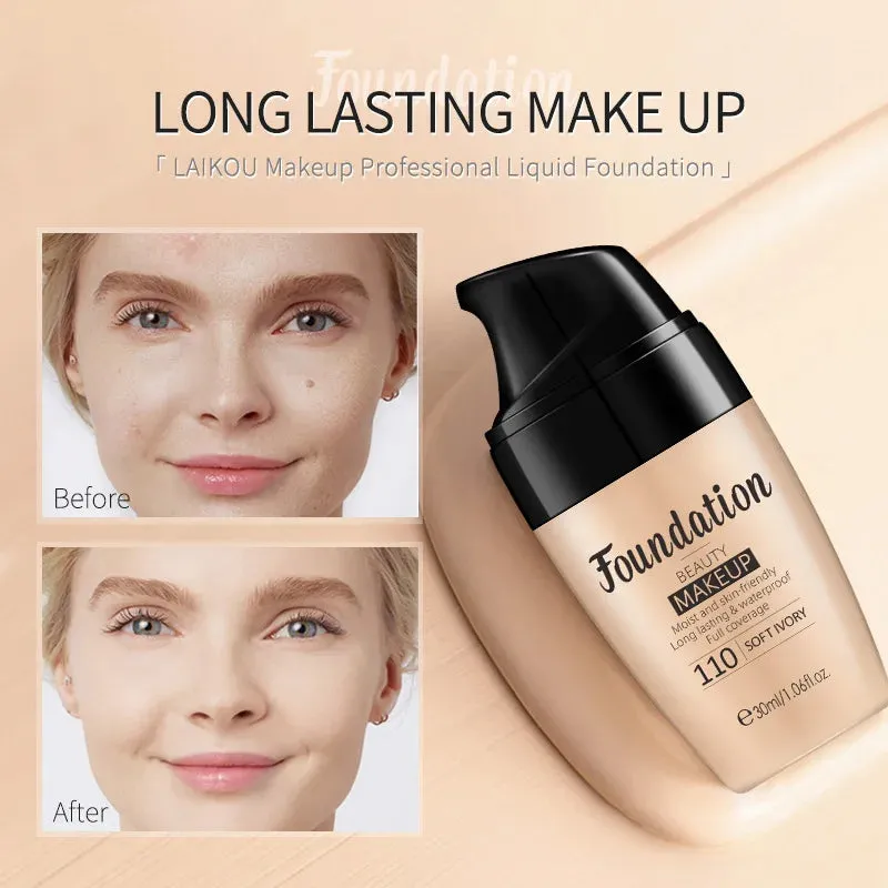 30ml Waterproof Liquid Foundation