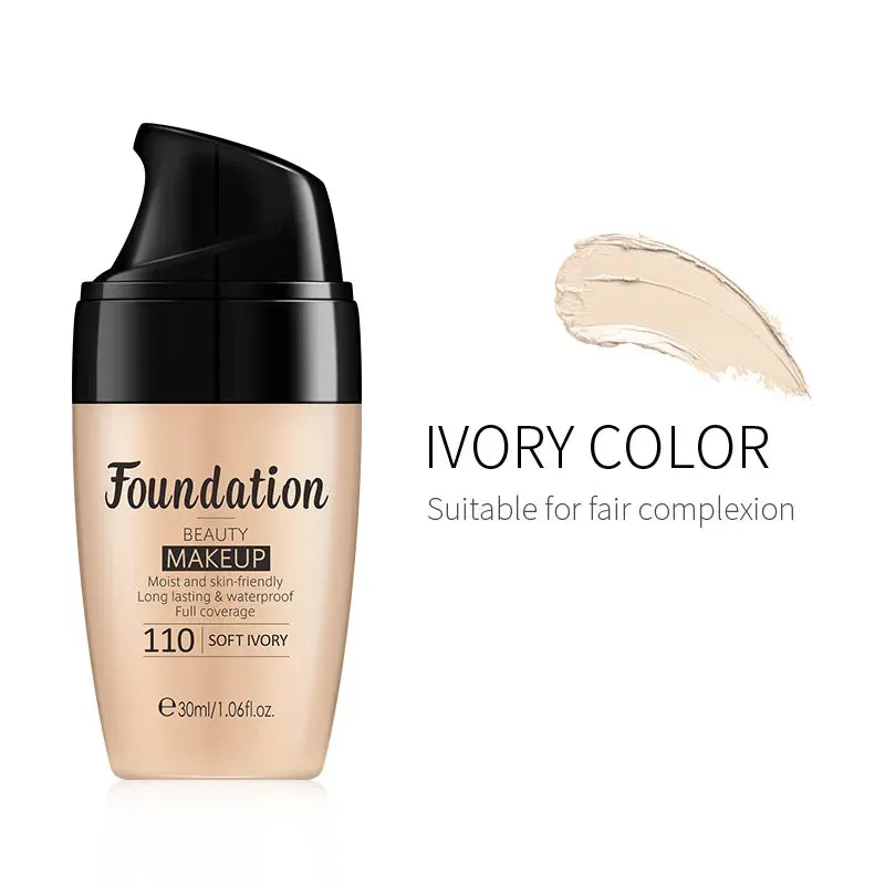 30ml Waterproof Liquid Foundation