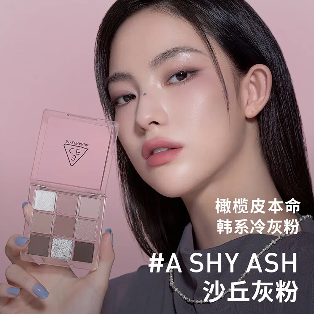 3CE Multi Eye Color Palette - A Shy Ash