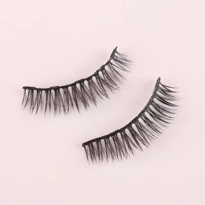3D Magnetic Eyelashes with Eyeliner Kit- 2 Tubes of Magnetic Eyeliner & 10 Pairs Magnetic Eyelashes Kit-With Natural Look & Reusable False lashes -No Glue Need