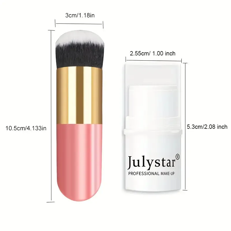 4-Pieces: Ultimate Cream Contour Kit - Seamless Blending Sticks with Highlighter, Blush & Bronzer