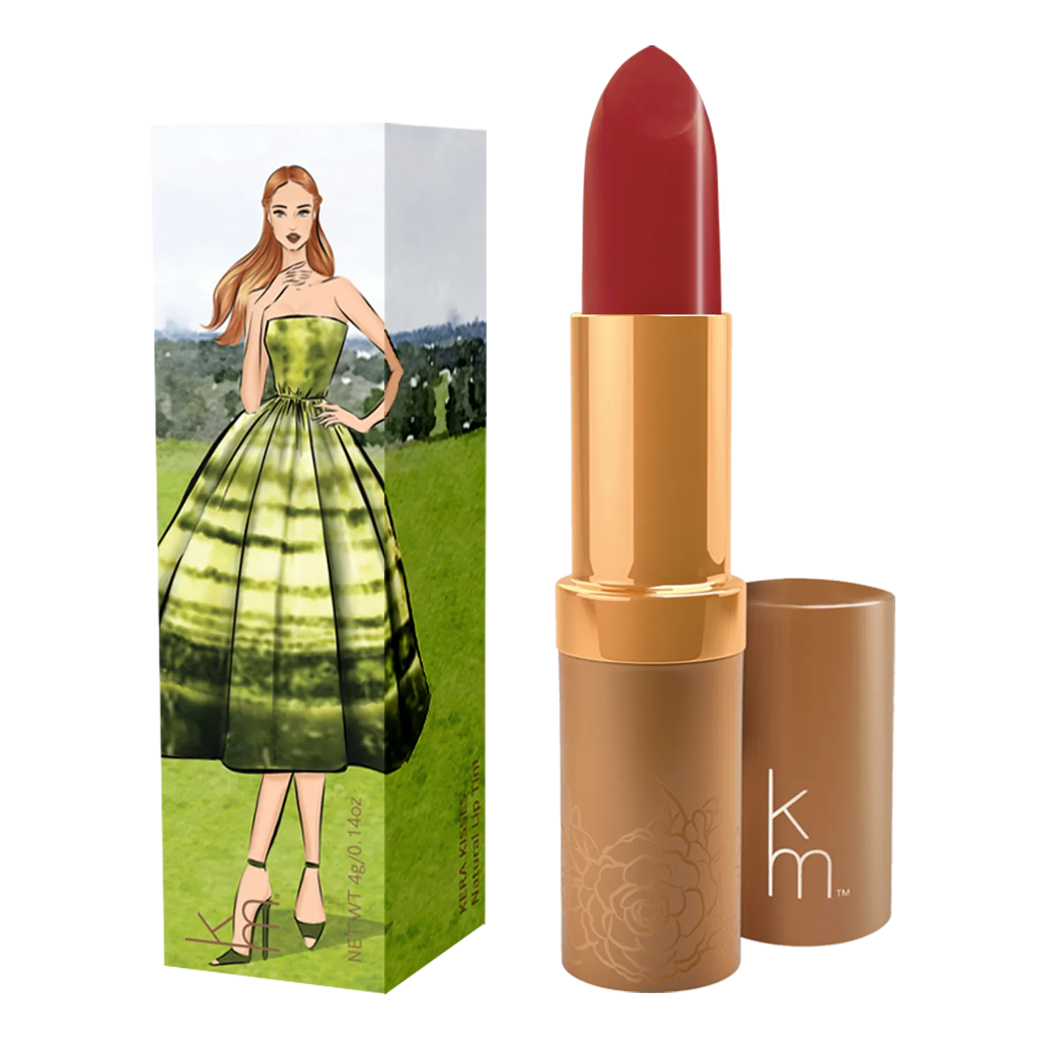 47 Kera Kisses  Wool Source Pigments Lipstick Balm