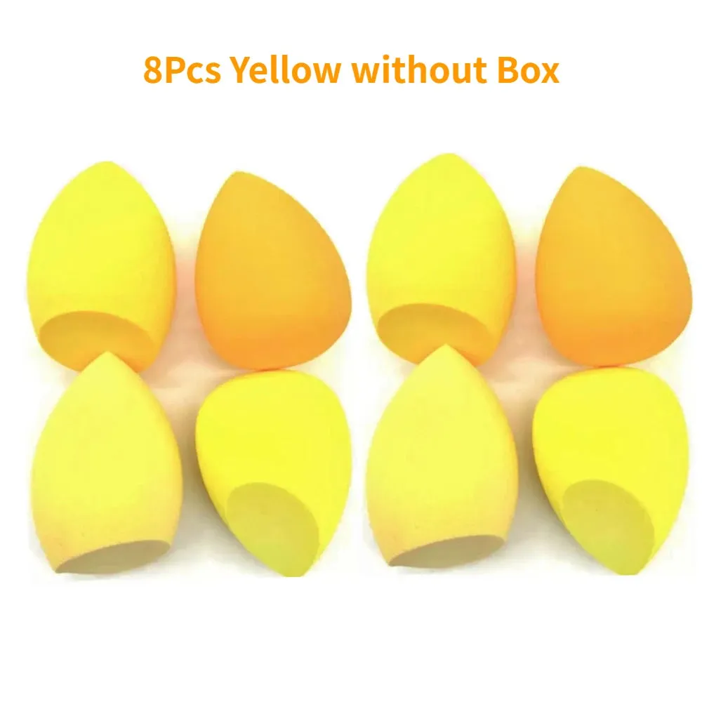 4/8pcs Makeup Sponge Blender Beauty Egg Soft Foundation Sponges