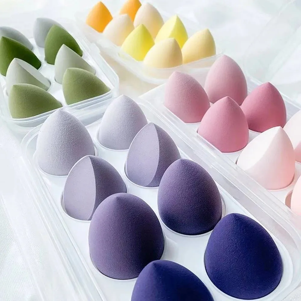 4/8pcs Makeup Sponge Blender Beauty Egg Soft Foundation Sponges