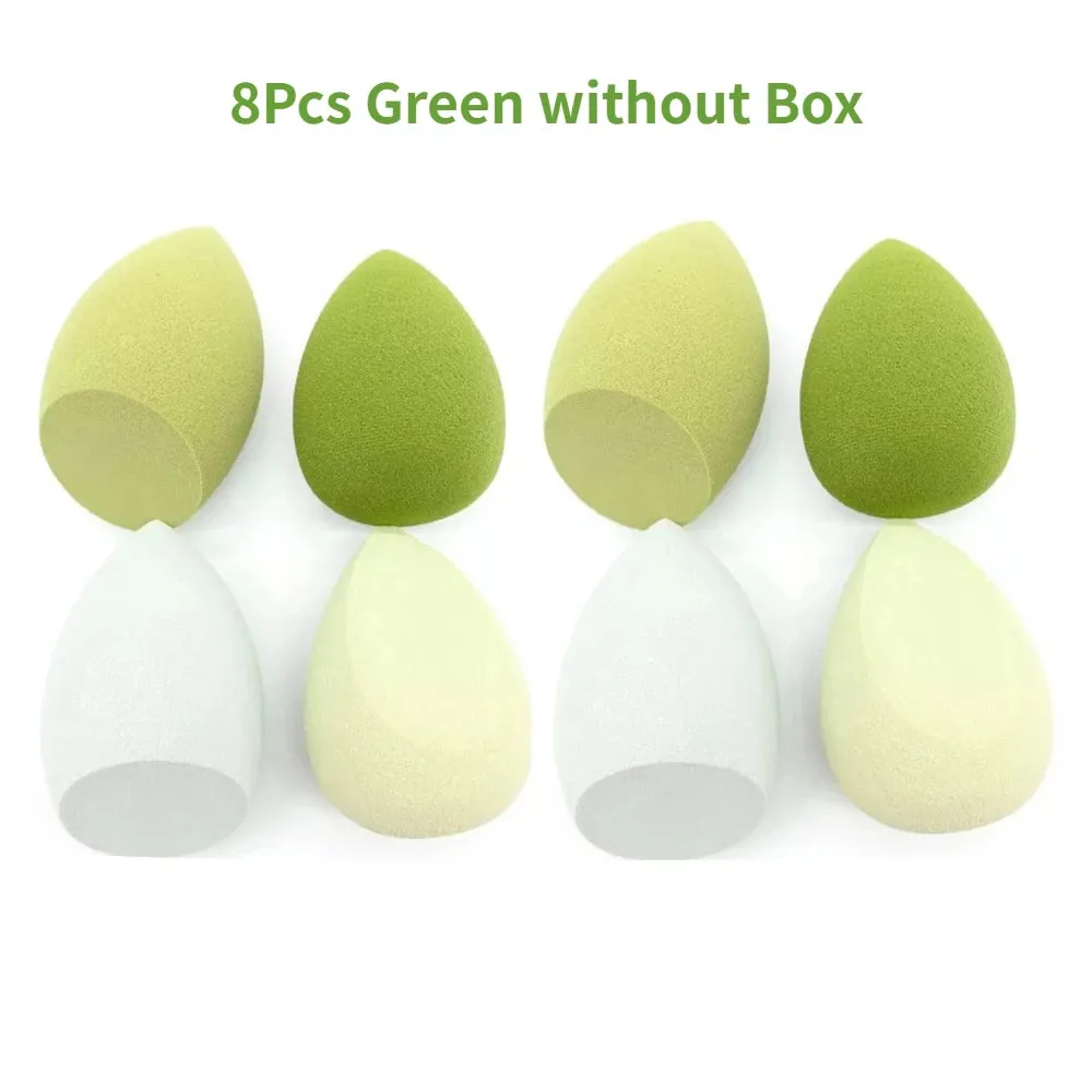 4/8pcs Makeup Sponge Blender Beauty Egg Soft Foundation Sponges