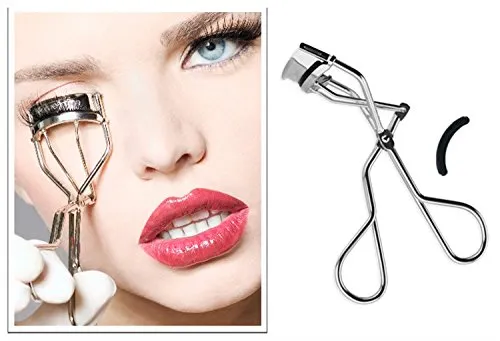 5PCS/18PCS Silicone Replacement Cushion Eyelash Curler Rubber Refills Pad Makeup Tool for Most Eyelash Curler (Black(5PCS)) Black(5PCS)