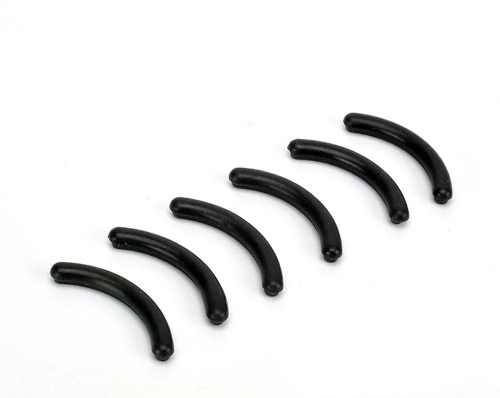 5PCS/18PCS Silicone Replacement Cushion Eyelash Curler Rubber Refills Pad Makeup Tool for Most Eyelash Curler (Black(5PCS)) Black(5PCS)