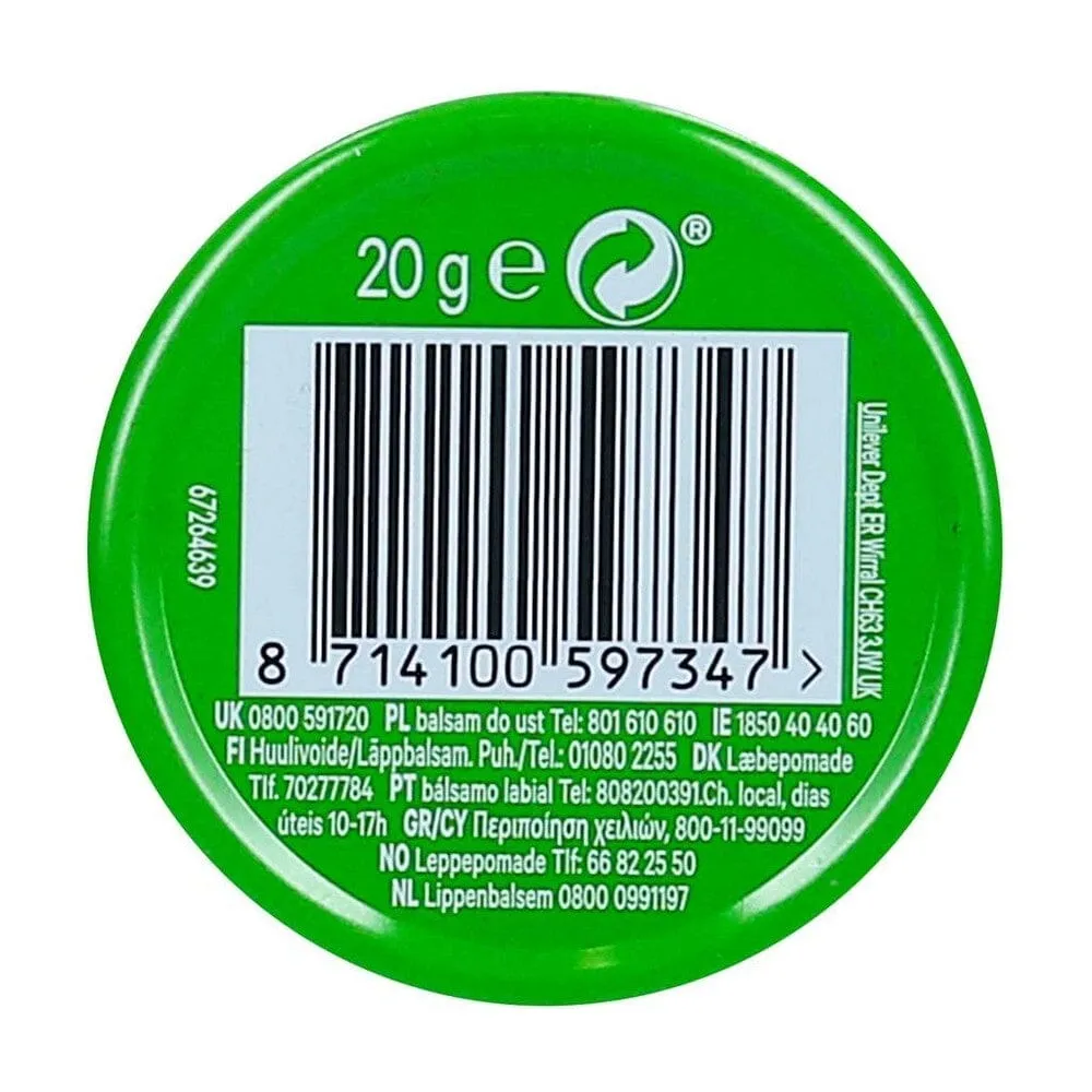 6-Pack: Vaseline Lip Balm 20g/0.705oz Aloe Vera