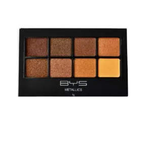 8pc Metallic Eyeshadow Palette