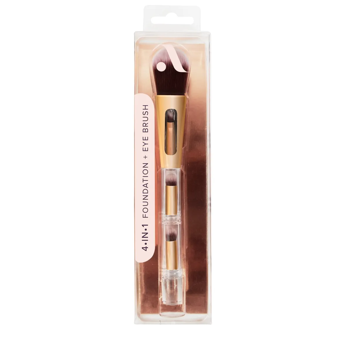 Absolute New York Πινέλα Πολλαπλών Χρήσεων | ABMB26 | 4-in-1 Foundation   Eye Brush |