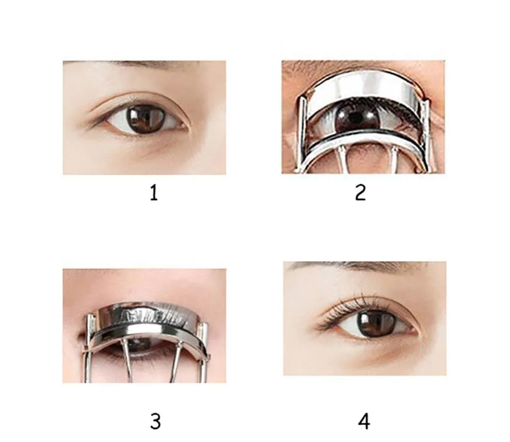 AKOAK 1 Pack Portable Beauty Wide Angle Eyelash Curler Makeup Tool Accessories for Women
