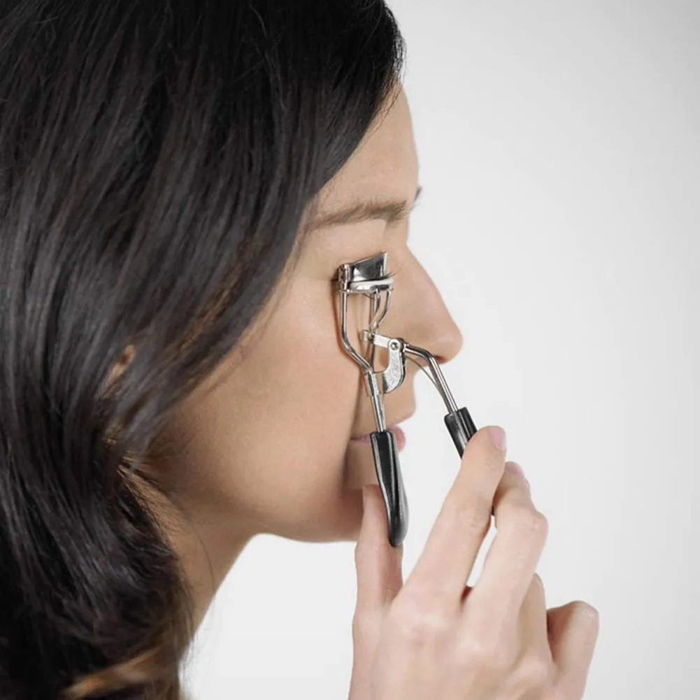 AKOAK 1 Pack Portable Beauty Wide Angle Eyelash Curler Makeup Tool Accessories for Women