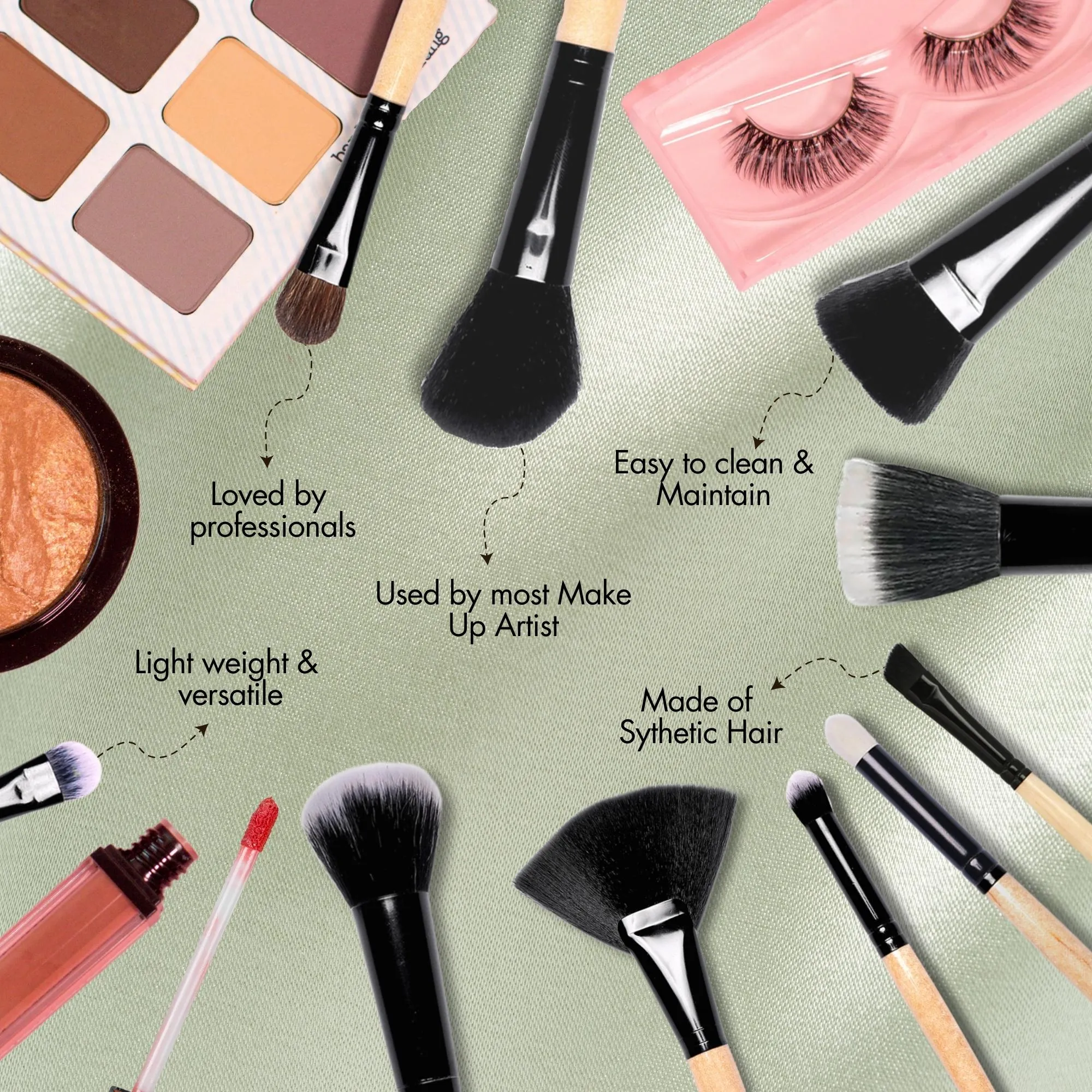 Allure Makeup Brush Set (C05 C18)