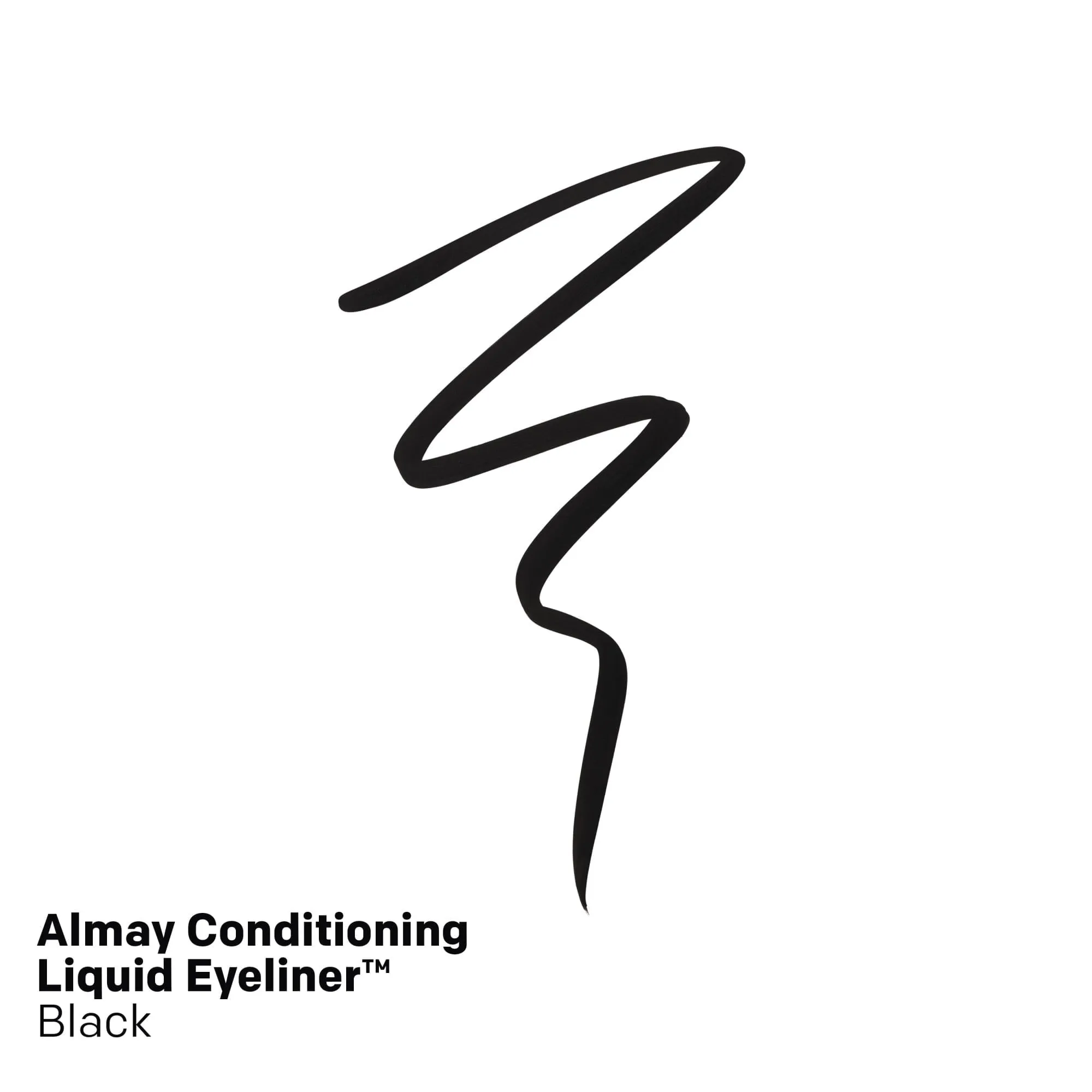 Almay Conditioning Liquid Matte Eyeliner Pen, Waterproof, 10 Black