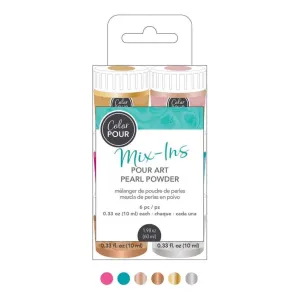 American Crafts Color Pour Pearl Powder Mix-In Kit 6 pack*