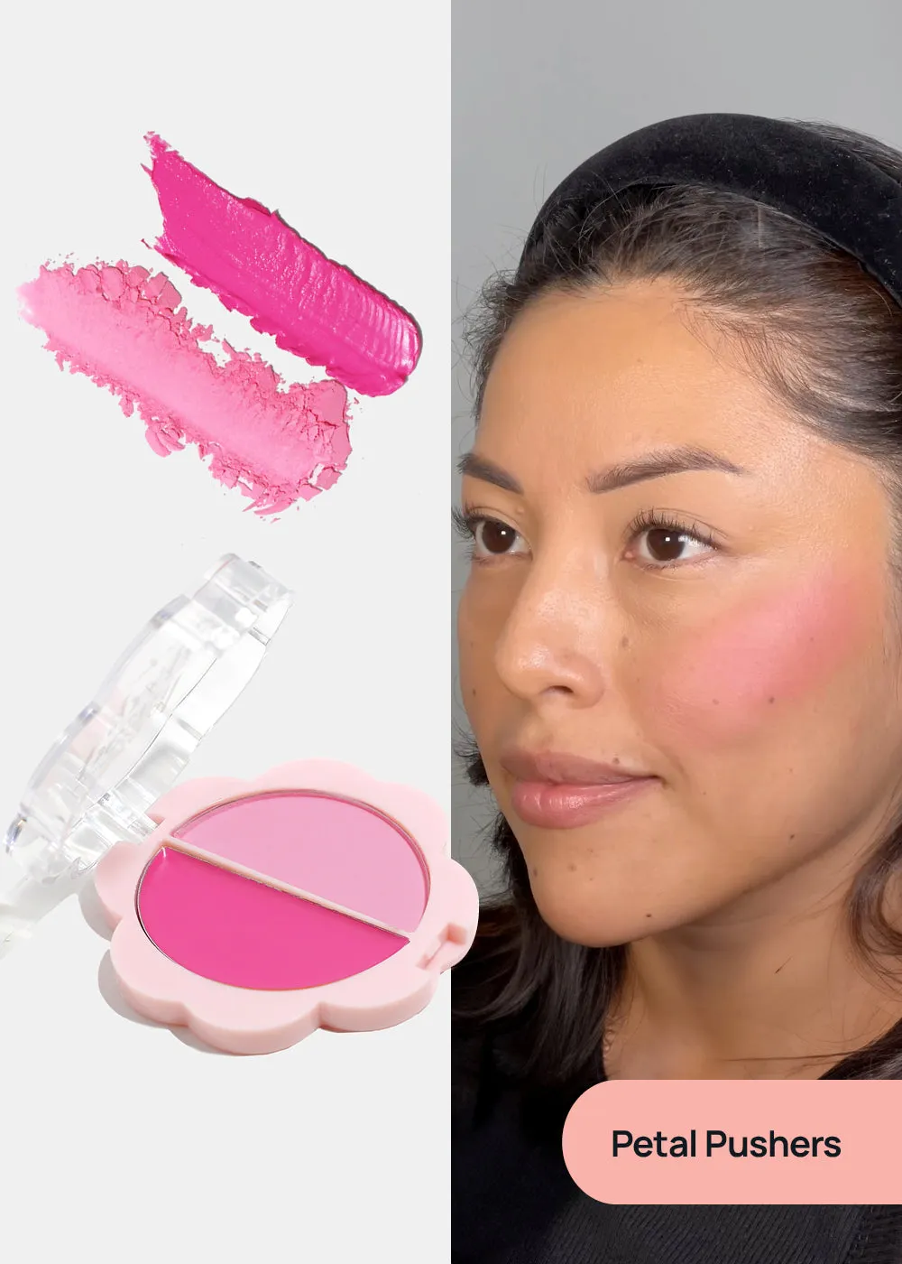 AOA Petal Pop Blush Duo Cream   Powder