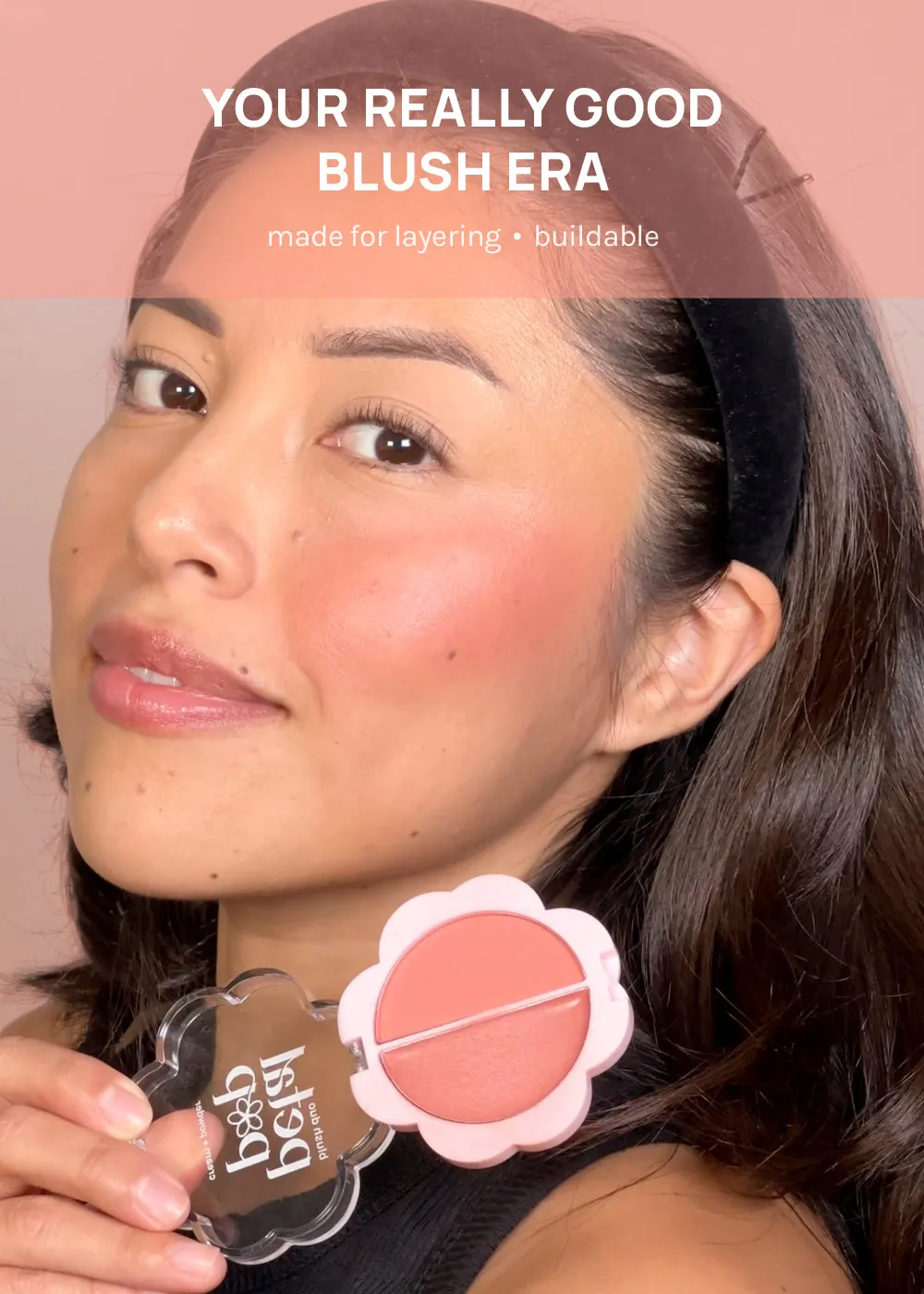 AOA Petal Pop Blush Duo Cream   Powder