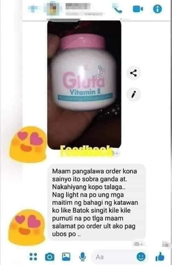 AR Gluta Vitamin E Moisturizing Collagen Cream (pink lid)