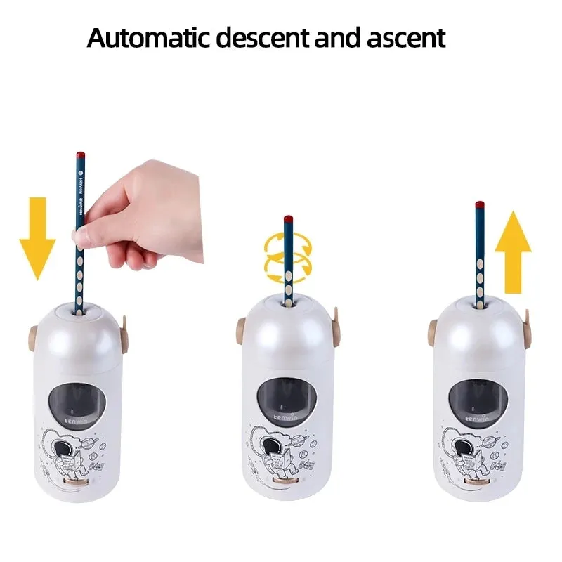 Astronaut Automatic Pencil Sharpener