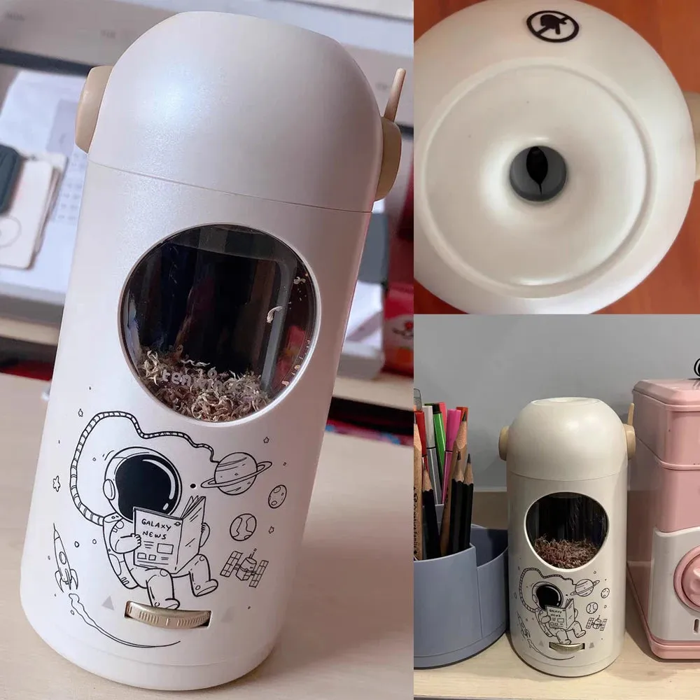 Astronaut Automatic Pencil Sharpener